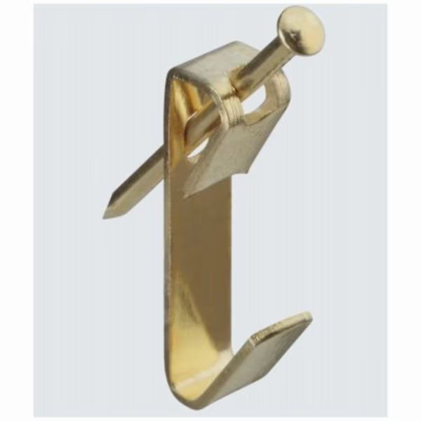 50LB BRS Pic Hanger, National Mfg/Spectrum Brands Hhi, Mfr#: N260-042